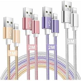 Cable Iphone 4 Tresse pas cher - Achat neuf et occasion