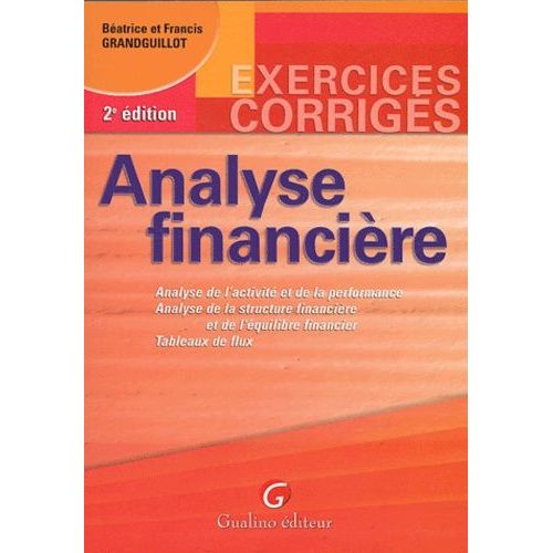 Analyse Financière - Exercices Corrigés