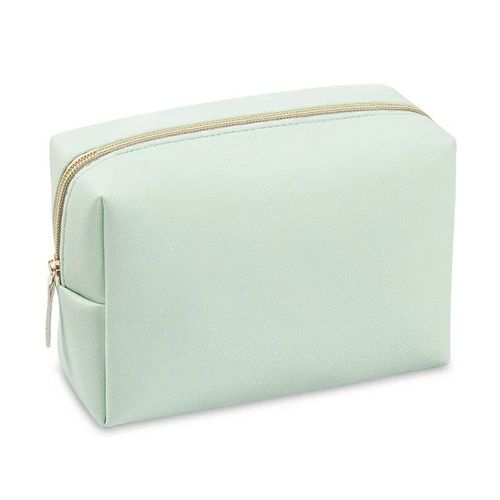 Grande trousse de maquillage Vert pastel pochette