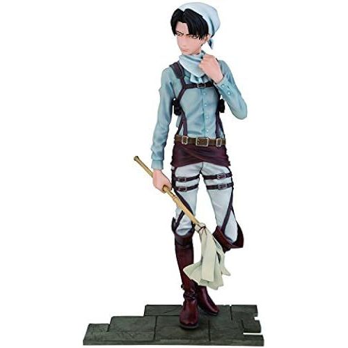 Banpresto Attack On Titan 6.5-Inch Levi Dxf Figure Cleaning Version