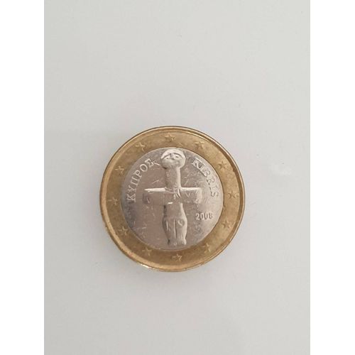 Pièce De Monnaie Européenne ( Chypre ) 1 Euro Datant De 2008