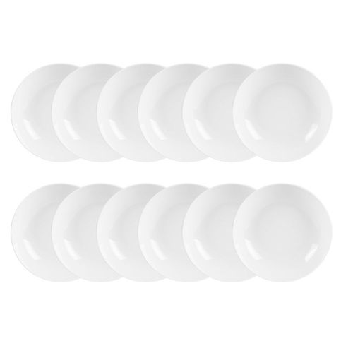 Maxi Lot 12 Assiettes Creuses Zen 20 Cm