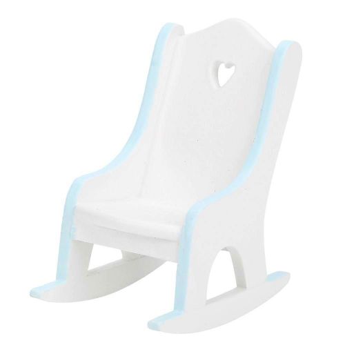 1:12 Maison de poupée Miniature Chaise en bois Modèle Maison de poupée Décoration de meubles