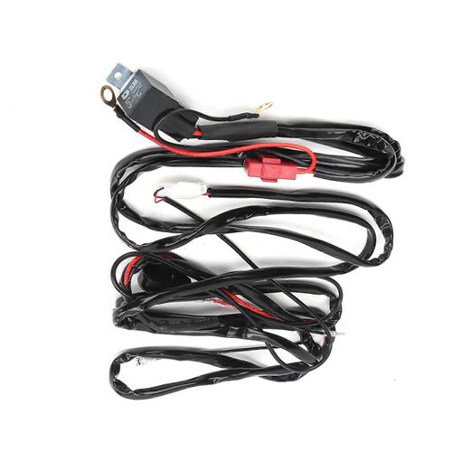 12v 9.8ft Led Spots Faisceau De Câblage 1 À ?2 40a Relais Fusible Lame En Ligne Ip67 Étanche Universel