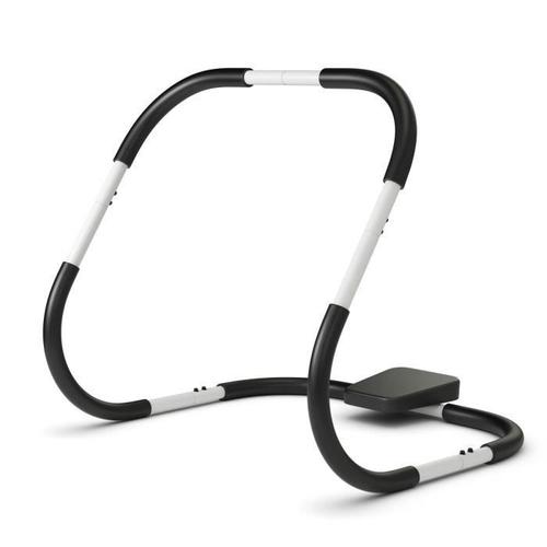 Costway Appareil Abdominaux À Bascule Appuie-Tête Rembourré Ergonomique Portable Pour Entraînement De Musculation À Domicile Blanc