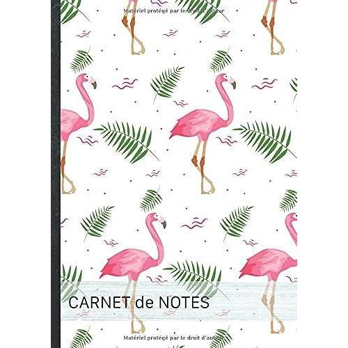 Carnet De Notes: 120 Pages Cahier À Carreaux Parfait Pour Le Croquis, Le Dessin, La Journalisation Par Balle! Cahier D'écolier Ou De Bureau Cahier ... Format A4 21 X 29,7 Cm 103 Flamingos