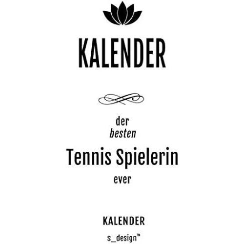 Kalender Fr Tennis Spieler / Tennis Spielerin: Wochen-Planer 2020 / Tagebuch / Journal Fr Das Ganze Jahr: Platz Fr Notizen, Planung / Planungen / Planer, Erinnerungen Und Sprche