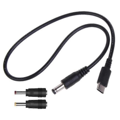 Câble d¿alimentation UsbC à DC5.5x2.1mm 9V 12V 15V 20V Trigger pour moniteurs LCD Lumière