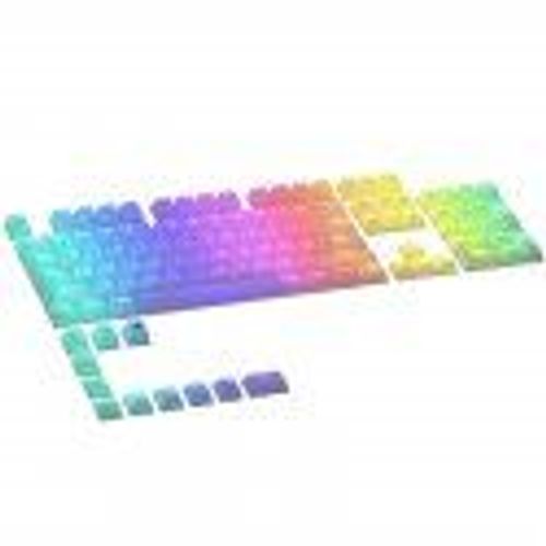 Glorious Polychroma Rgb Keycaps - 115 Keycaps, Ansi, Us-layout, Semi-