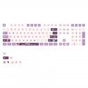 Akko Blueberry Purple Pudding Keycap Set, Ansi - Asa Tastenprofil