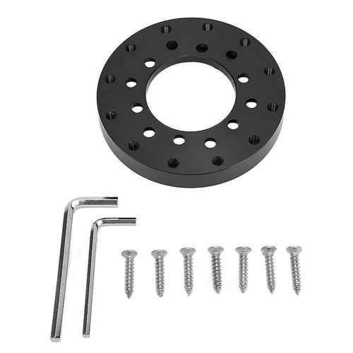 Plaque d¿adaptation de volant de 73 mm en alliage d¿aluminium pour Logitech G25 G27 pour Sparco