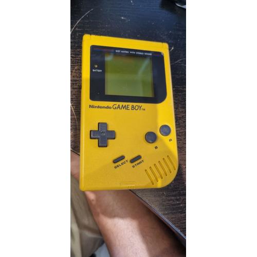 Console nintendo game boy classique jaune - Cdiscount Jeux vidéo