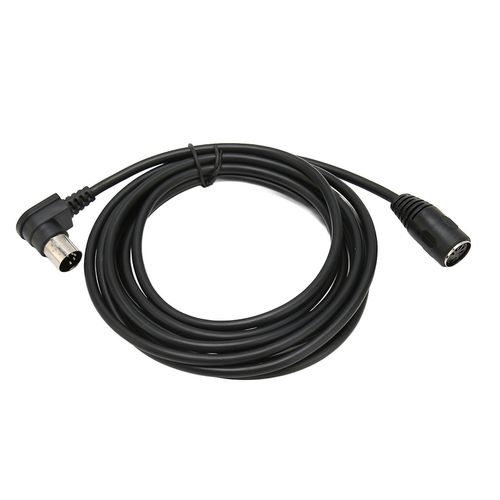 90 Degrés Midi Din Câble D¿Extension 5 Broches Din Mâle À Femelle Câble Adaptateur Pour Clavier Midi Piano Électrique 9.8ft