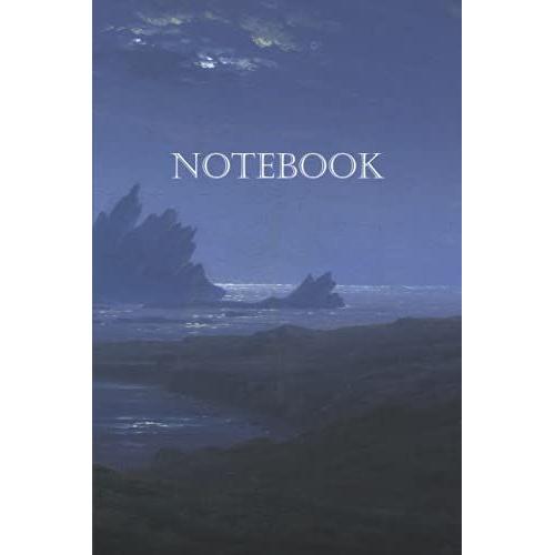 Notebook Rocky Reef On The Sea Shore: 100-Page Notebook With Artistic Cover (Caspar David Friedrich Notebooks)