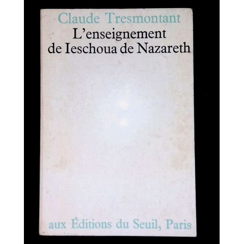 L'enseignement De Ieschoua De Nazareth