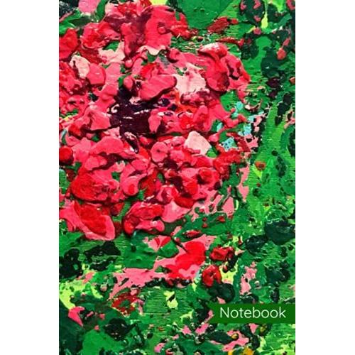 Notebook: Quality Notebook For Writing, Journaling, Recording, List-Making, Planning And Much More 80 Pages, 6x9 [15.24cmx22.86cm], Original Cover Artwork Title: Jungle Rose