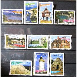 2005. Série Complète F3814 À F3823: Portraits De Régions. La France À Voir N°6 .