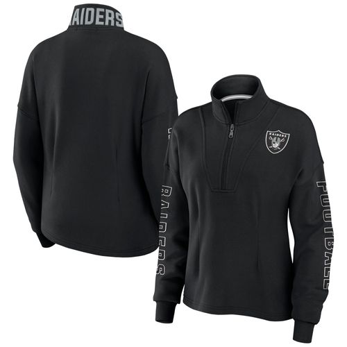 Las Vegas Raiders Wear By Erin Andrews Pull Demi-Zip - Femme