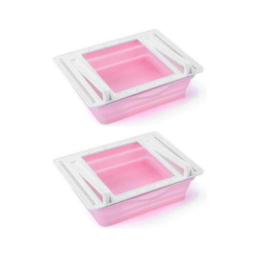 Tiroir Réfrigérateur Boîte De Rangement En Plastique Transparent Organisateur Bacs Carré Bac À Légumes Réfrigérateur Étagère Frid