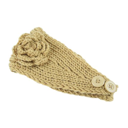 Accessoires De Coiffure De Mode Féminine Tricoté Élastique Chaleur Sports