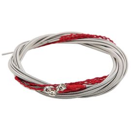 5 Pcs Accessoires D¿Instrument De Musique À Cordes De Basse En Acier Pour Le Débutant De Guitare