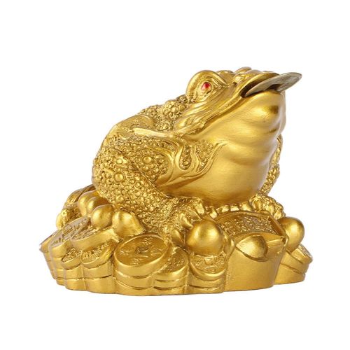 Feng Shui Chinois Richesse Argent Chanceux Grenouille Coin Crapaud Home Office Décoration Bon Cadeau Chanceux