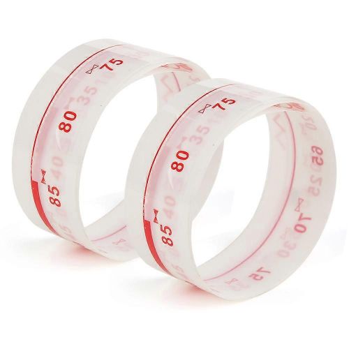 2PCS Tricoteuse Machine À Tricoter Aiguille Règles pour Frère KH821 KH831 KH851 KH860 KH880
