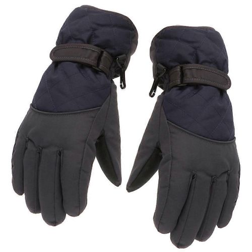 Enfants Enfants Hiver Épaissir Chaud Montagne Snowboard Ski Gants Coupe-Vent Imperméable À L¿Eau Plein Doigt Mitaines Pour L¿Extérieur