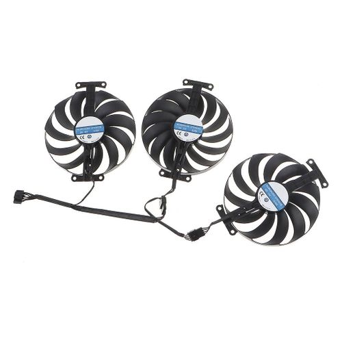 CF1010U12S 7 broches 12V 0.45A Ventilateur de refroidissement de carte graphique plus frais pour ASUS ROG STRIX