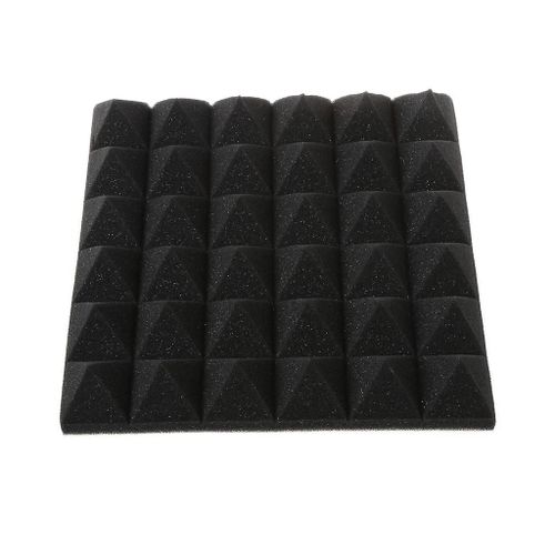 30x30x5cm Insonorisation Mousse Studio Acoustic Sound Treatment Absorption Wedge Ti