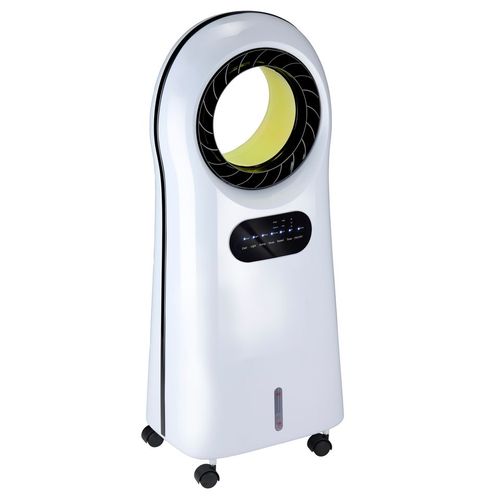 Lifetime Air Climatiseur Mobile Ventilateur, Humidificateur d'Air et Air Cooler - Rafraichisseur d'Air sans Évacuation 55 dB - Réservoir d'eau de 3,5 L - avec Éclairage d'ambiance