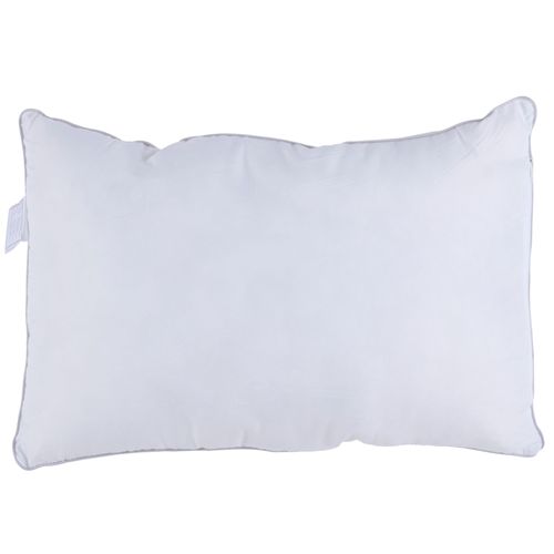 Alpina Oreiller 60 X 40 Cm Coussin Lit - Respirant, Évacuation De L'humidité Et Lavable En Machine - Pour Dormeurs Sur Le Dos, Le Ventre Et Le Côté - Microfibre/Coton - Blanc