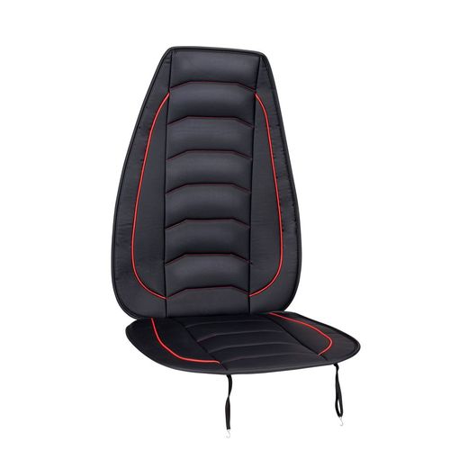 Dunlop Housse De Siège Auto Universelle Mousse Facile À Installer Noir/Rouge