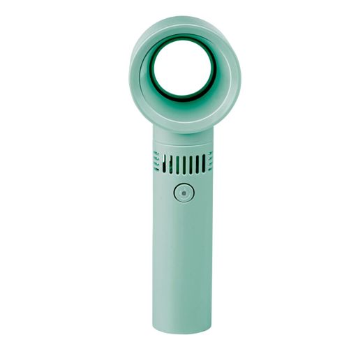 Lifetime Air Ventilateur Portable Sans Pales ¿ Ventilateur à 3 Vitesses USB Rechargeable ¿ Ventilateurs Compacts et Silencieux pour Bureau ou Chambre ¿ Mini Ventilateur Léger et Pratique ¿ Vert