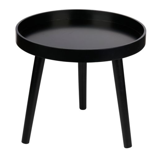 Arti Casa Table D'appoint Ø40 X 36 Cm Table Basse Ronde En Bois - Petite Table De Nuit Ou D'ambiance - Compact Pour Salon Ou Chambre