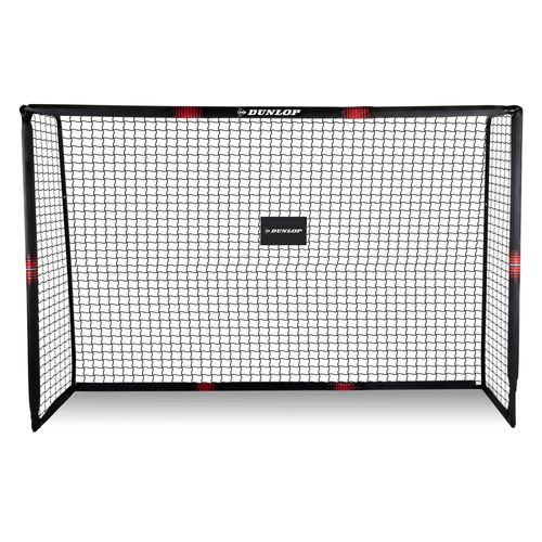 Dunlop Cage De Foot 300 X 200 X 120 Cm - Grande Cage De Foot Pour Enfants Et Adultes - Montage Rapide - Kit Entraînement Football - Métal - Noir/Jaune