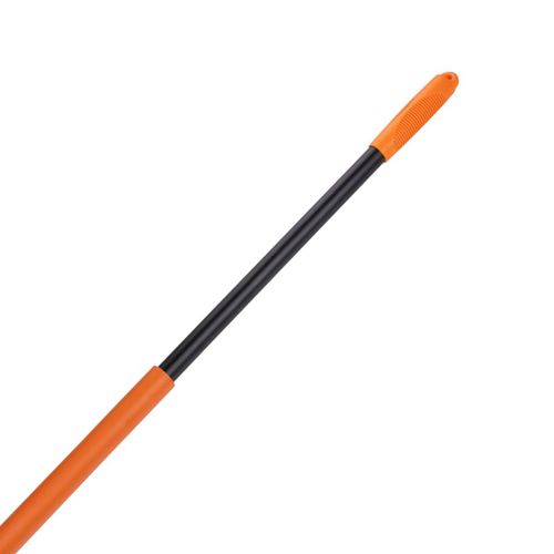 BLACK+DECKER Râteau de Jardin 168 x 60 x 5,5 CM avec Poignée Confortable Râteau à Ressort Orange/Noir