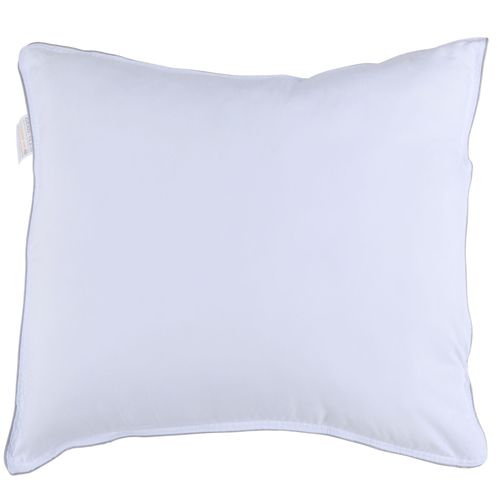 Alpina Oreiller 60 X 70 Cm Pour Lit Et Chambre - Respirant, Anti-Humidité, Lavable - Pour Dormeurs Ventre, Dos, Côté - Microfibre/Coton - Blanc