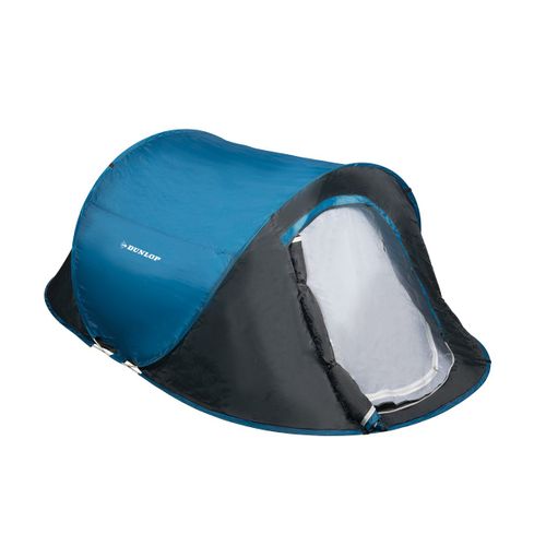 Dunlop Tente Popup Pour 2 Personnes Avec Moustiquaire Dans Un Sac De Transport Pratique