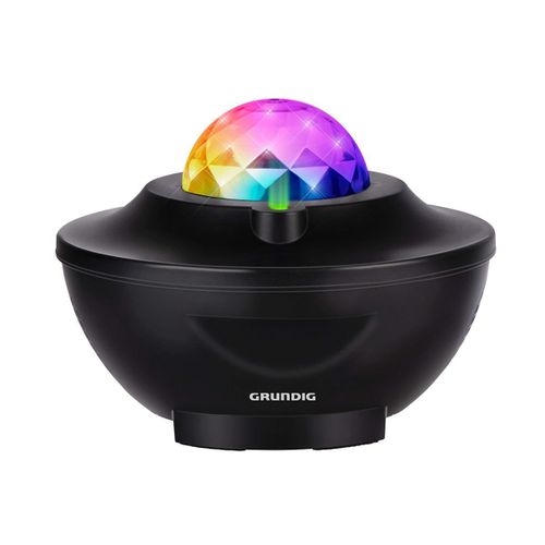 Grundig Projecteur Ciel Étoilé Projecteur Galaxy Avec Fonction Bluetooth - 10 Led Couleurs - Télécommande - Chargement Usb