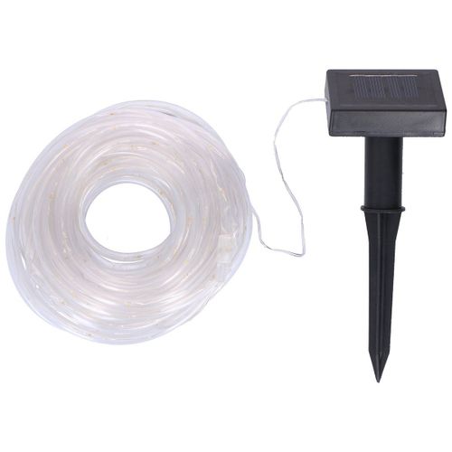 Grundig L'éclairage Du Cordon Solaires - 100 Led - Lumière Chaude - 10 Mètres