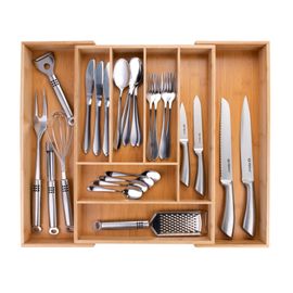 alpina Range Couverts pour Tiroir - Extensible 46x34-56,5x6 cm, 6-8