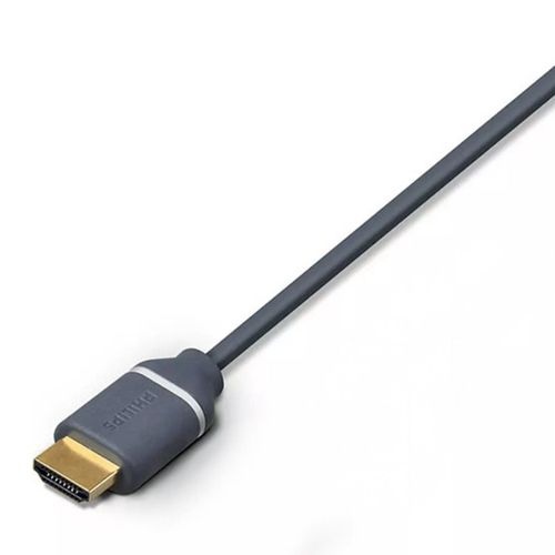 Philips Cable HDMI SWV5610G 1.5 M - HDMI vers HDMI - 4K et UHD 2160p - Gris