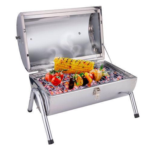 BBQ Collection Barbecue Charbon de Bois Portable - BBQ Charbon - 39 x 26 x 28,5 cm