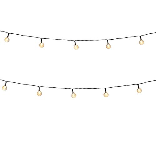 Guirlande Lumineuse Solaire Grundig 9.35m - 50 Lumières Led - Avec Télécommande