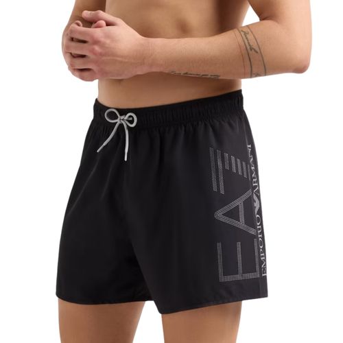 Short De Bain Maxi Logo Noir - 7m000550af14497-Mc026 - S