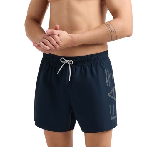 Short De Bain Maxi Logo Bleu - 7m000550af14497-Mb010 - S