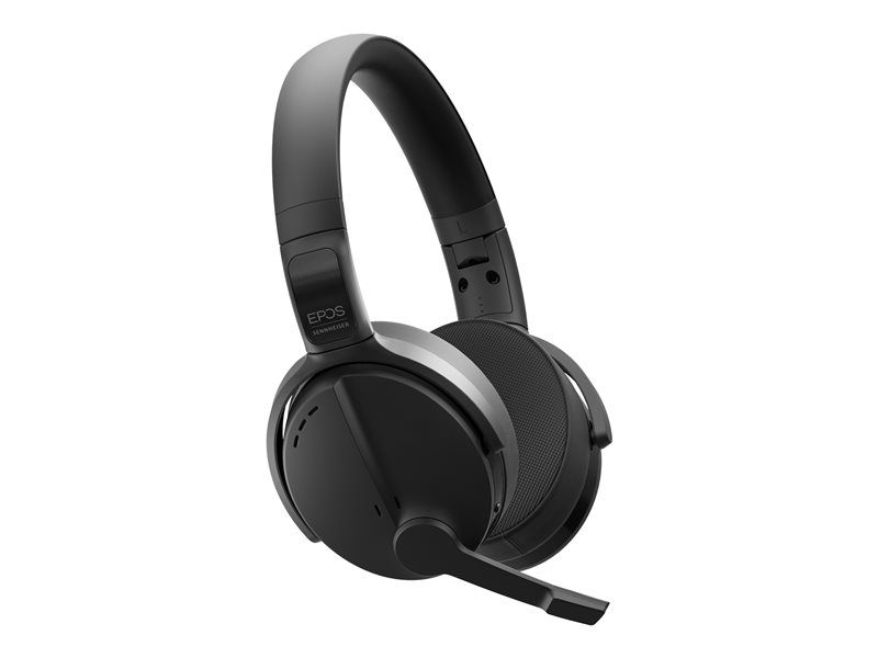 EPOS C50 - C-series - micro-casque - sur-oreille - Bluetooth - sans fil - Suppresseur de bruit actif - USB-A via adaptateur Bluetooth - noir