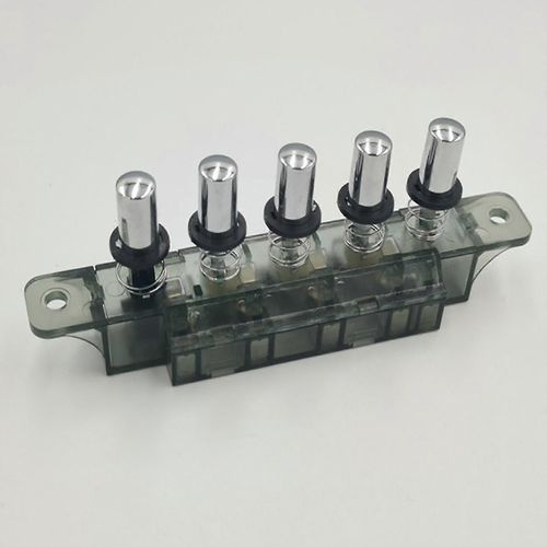AC 250V 4A Interrupteur à bouton Interrupteur d'alimentation MQ165 Interrupteur de hotte de cuisine 112 x 21x 41mm