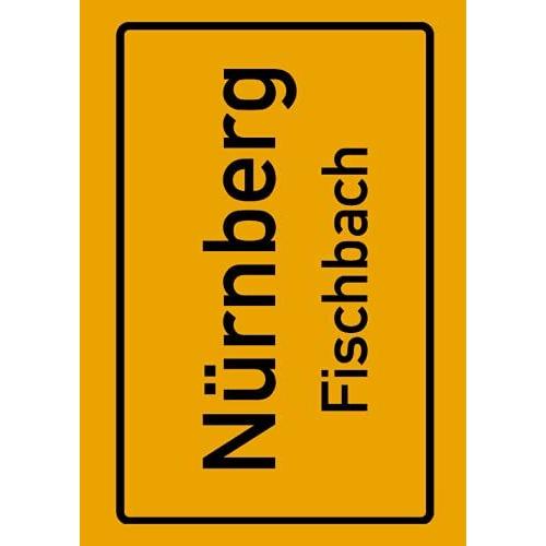 Nrnberg Fischbach: Deine Stadt, Deine Region, Deine Heimat! | Notizbuch Din A4 Kariert 120 Seiten Geschenk